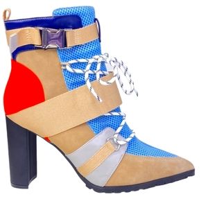 Steve Madden Illusion Hype Mesh Ankle Boot 10